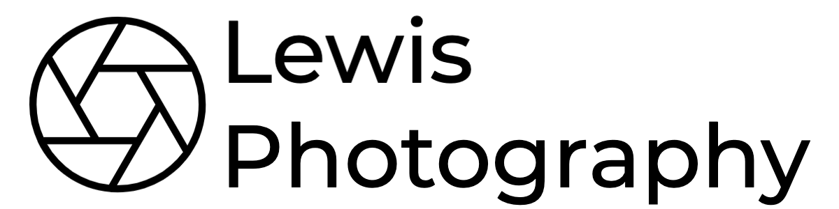 Lewis Photography and aperture logo